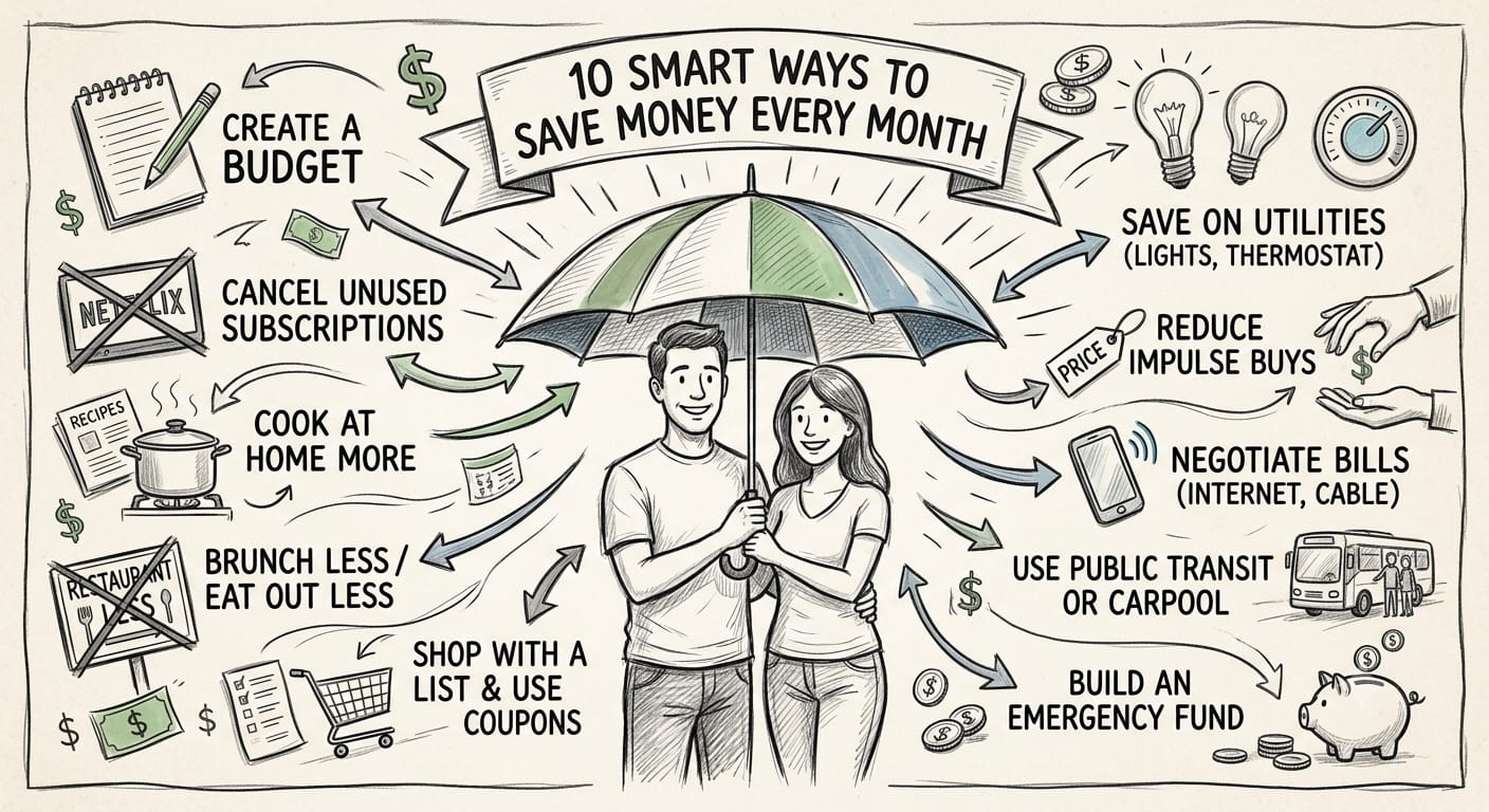 10 Smart Ways to Save Money Every Month 18 10 Smart Ways to Save Money Every Month