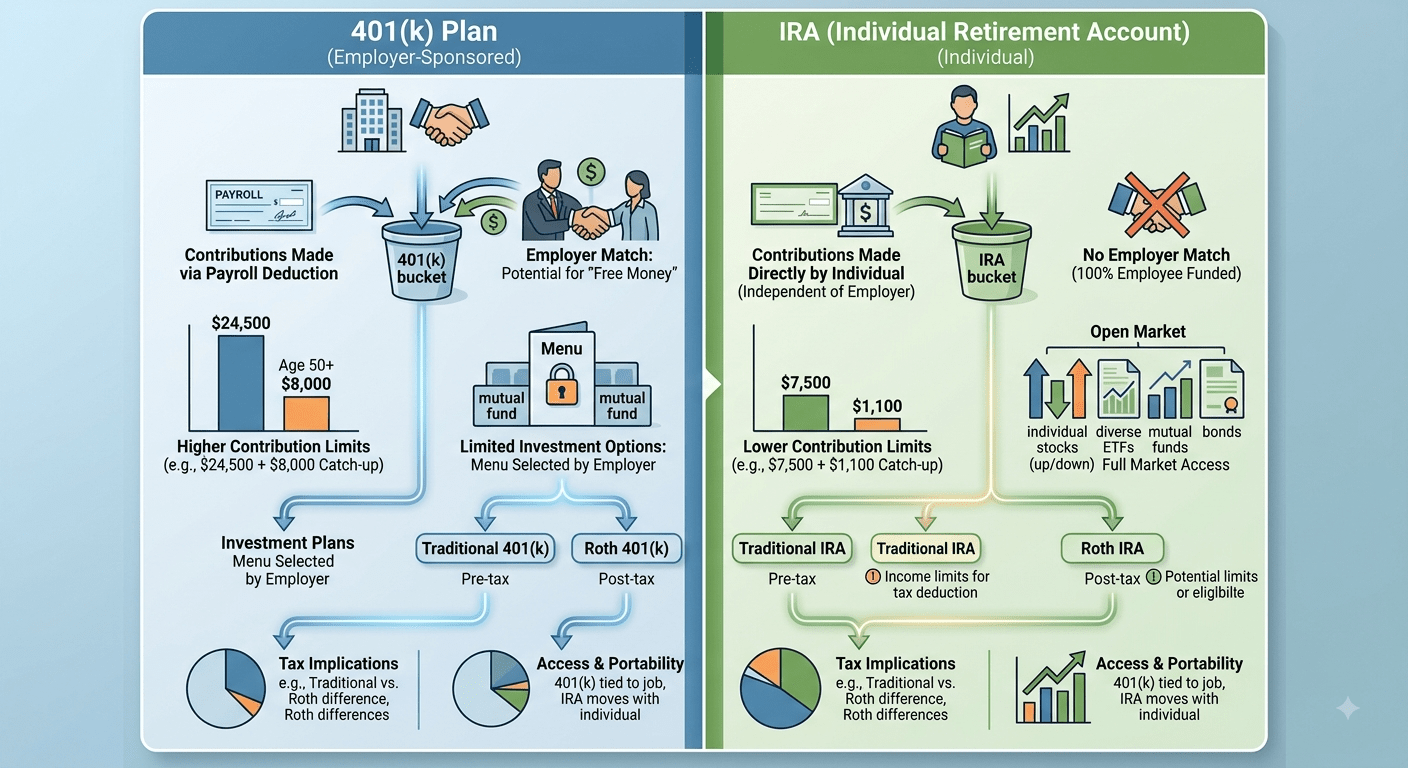 401(k) vs. IRA: What the Difference Is 2 Gemini Generated Image v46j33v46j33v46j