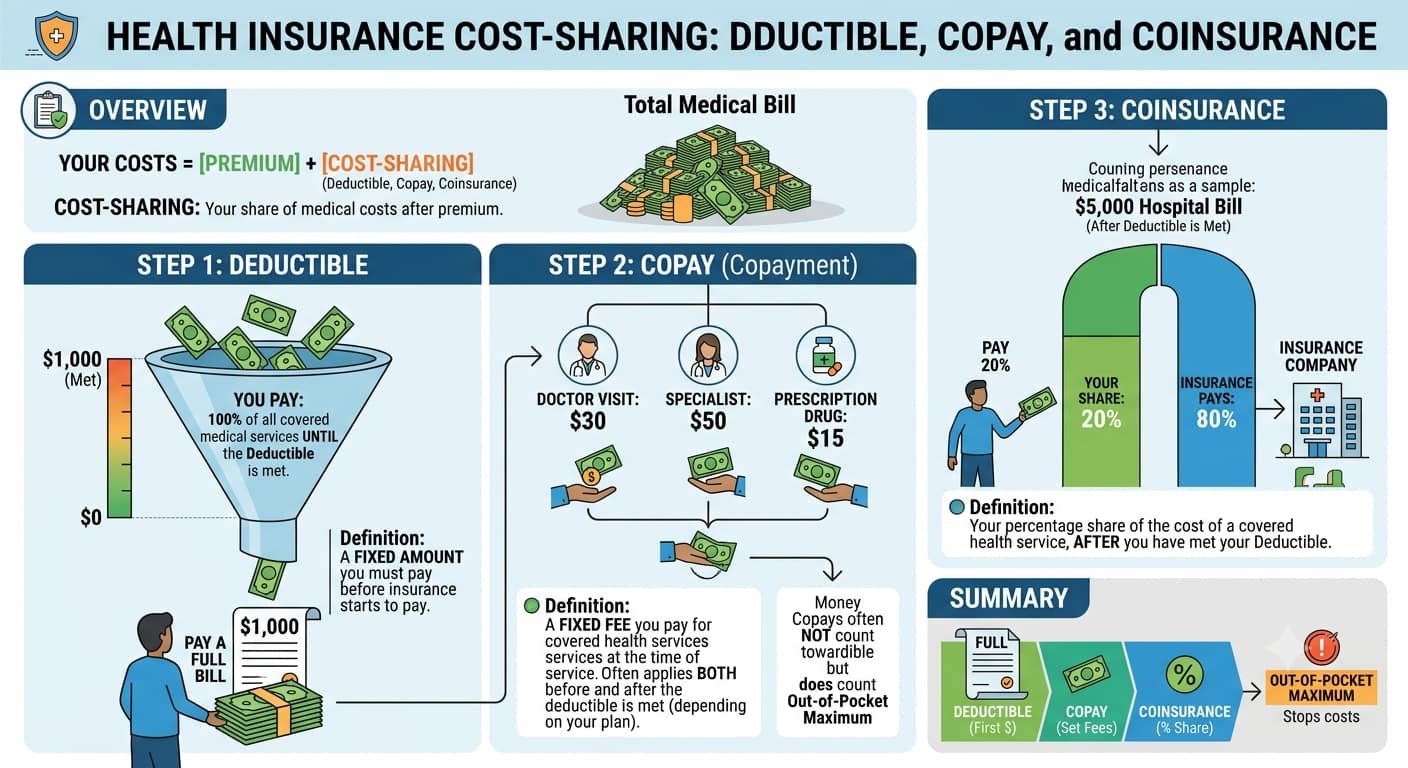 What are Deductible Copies and Coinsurance 21 What are Deductible Copies and Coinsurance